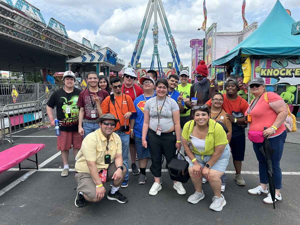 Viva Fiesta! We rode in style by VIA Trans to celebrate Fiesta. We faced our fears of rides and heights, and had a great time together ! Thank you <a href="/disabilitysa/">disABILITYsa</a>