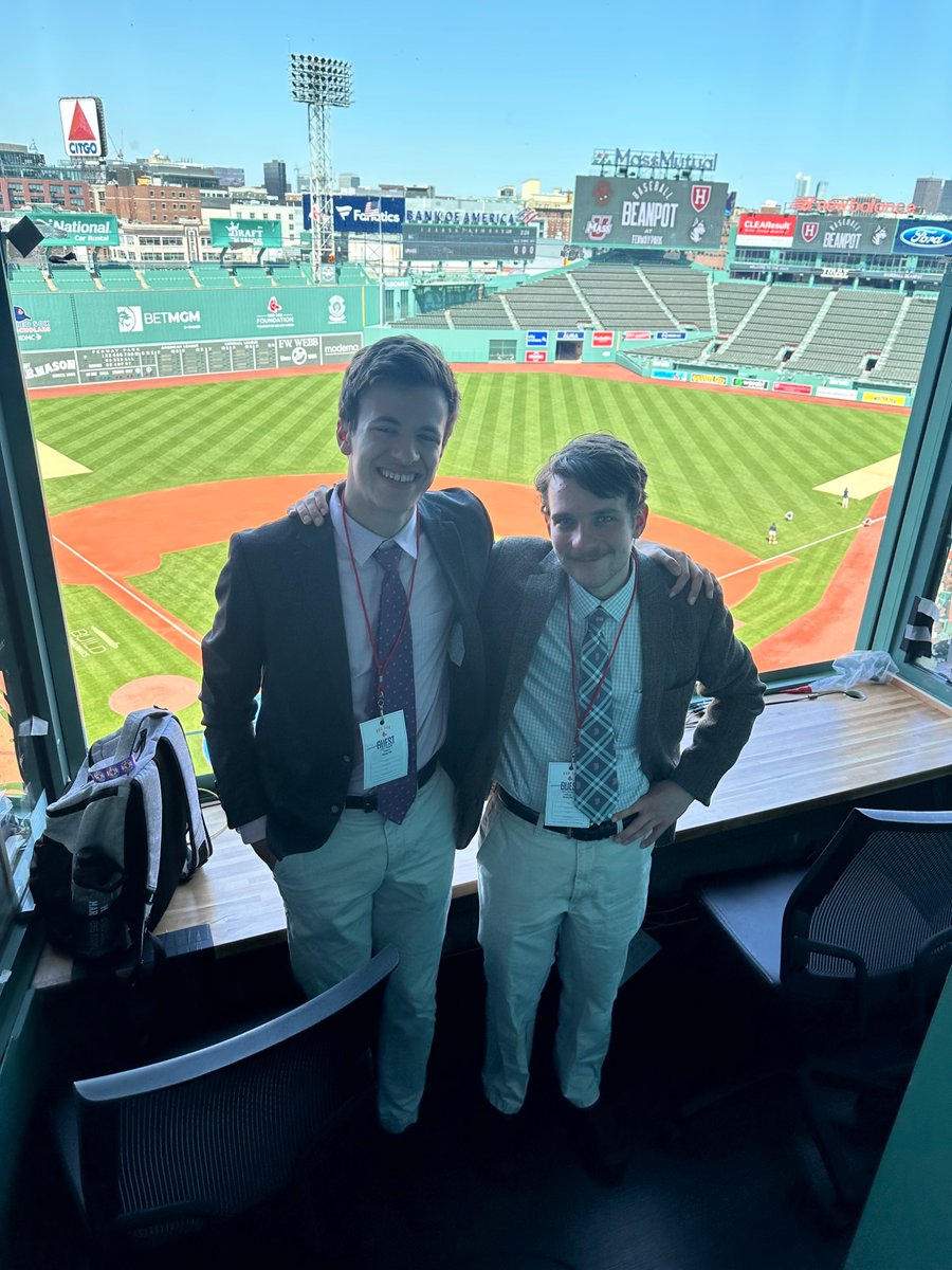 Finn Hobart (@finnjghobart) on Twitter photo <a href="/AlexDPolyak/">Alex Polyak</a> and I just got a chance to check out the press box for <a href="/WMUAsports/">91.1 FM WMUA Sports</a> and it’s a view like no other. We’ll all remember it forever. First pitch between the Minutemen and the Eagles is at 4:00 on 91.1 FM WMUA Amherst. <a href="/AlexDPolyak/">Alex Polyak</a> and I just got a chance to check out the press box for <a href="/WMUAsports/">91.1 FM WMUA Sports</a> and it’s a view like no other. We’ll all remember it forever. First pitch between the Minutemen and the Eagles is at 4:00 on 91.1 FM WMUA Amherst.