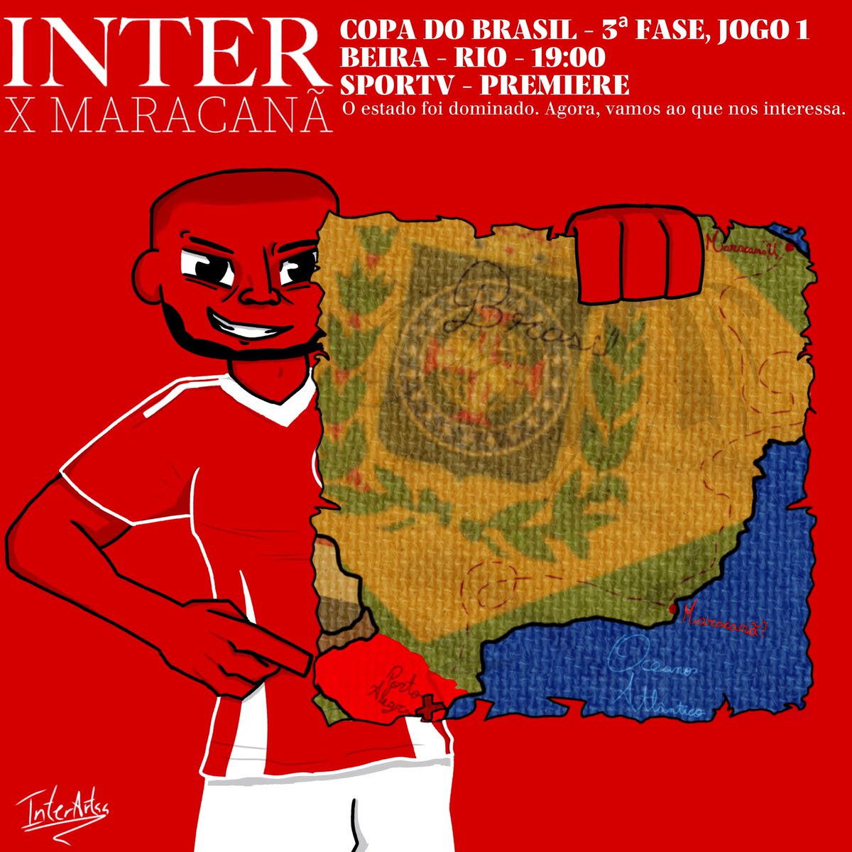 inter_artss's tweet image. #DiaDeInter

#inter #interarts #art #artwork #desenho #drawing #copadobrasil #brasil #maracana @SCInternacional @EnnerValencia14