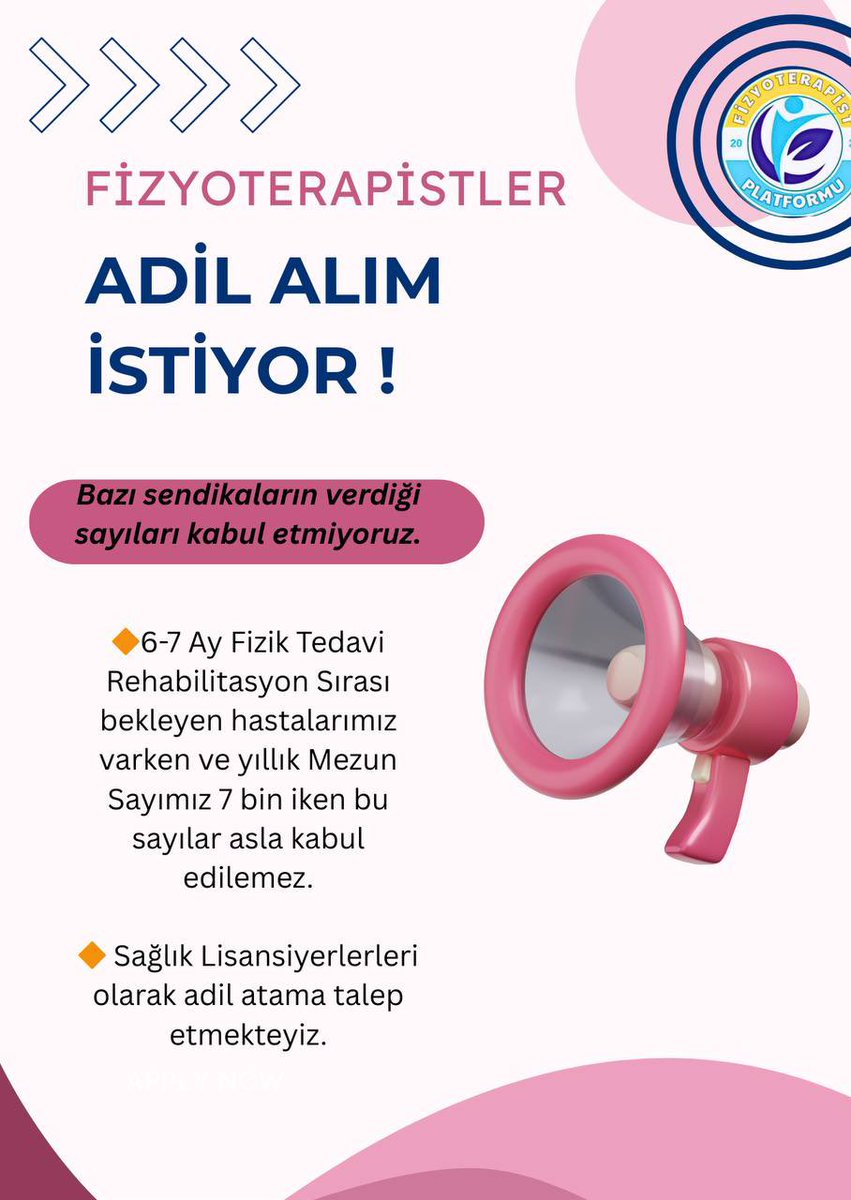 fzthalimesahin's tweet photo. Koruyucu sağlıkta en önemli meslek grubu olan FİZYOTERAPİSTLER yüksek puanlarla atama bekliyor. Görevimizin başında olup halka hizmet etmek istiyoruz.
@drmemisoglu @saglikbakanligi @suayipbirinci #SbLisansıAdilAta https://t.co/0NOE0SVdn1