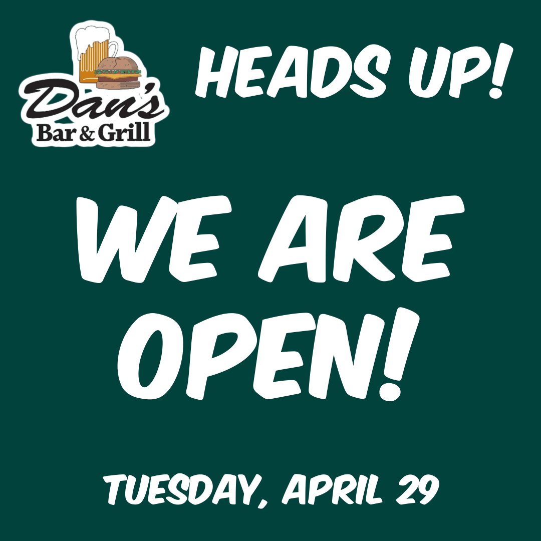 Kitchen Issue RESOLVED! ✅
We are open and ready for business!
We hope to see you SOON!