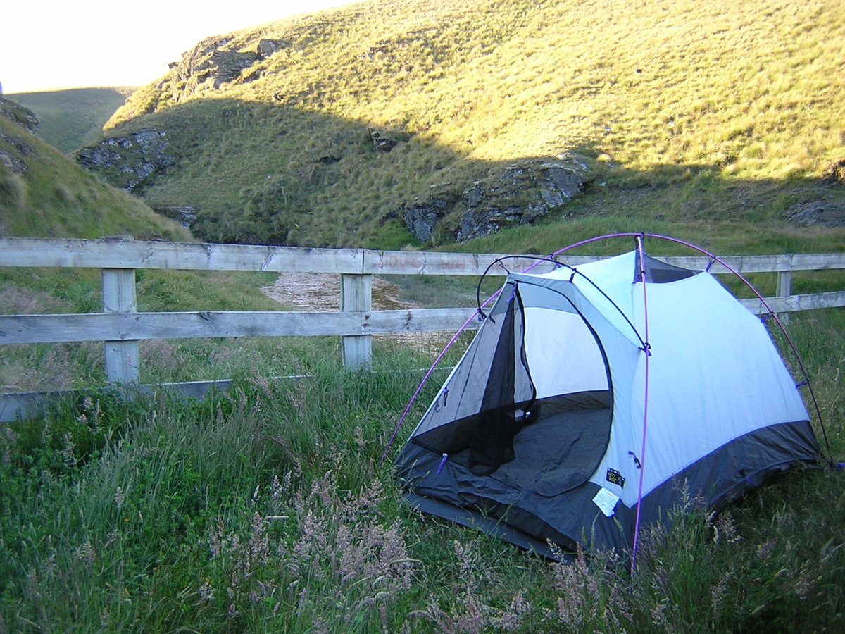 Overnight camp on the Teviot in Riders of Rohan County.