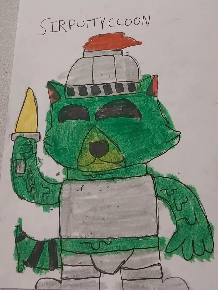 steele_xzavier's tweet photo. Sir puttyccoon the newest toy character in playtime co he's an ally #poppyplaytimechapter5oc #poppyplaytime #poppyplaytimeoc #poppyplaytimechapter5 #knight #knightoc #raccoon #raccoonoc https://t.co/sbPZ0ue0fT