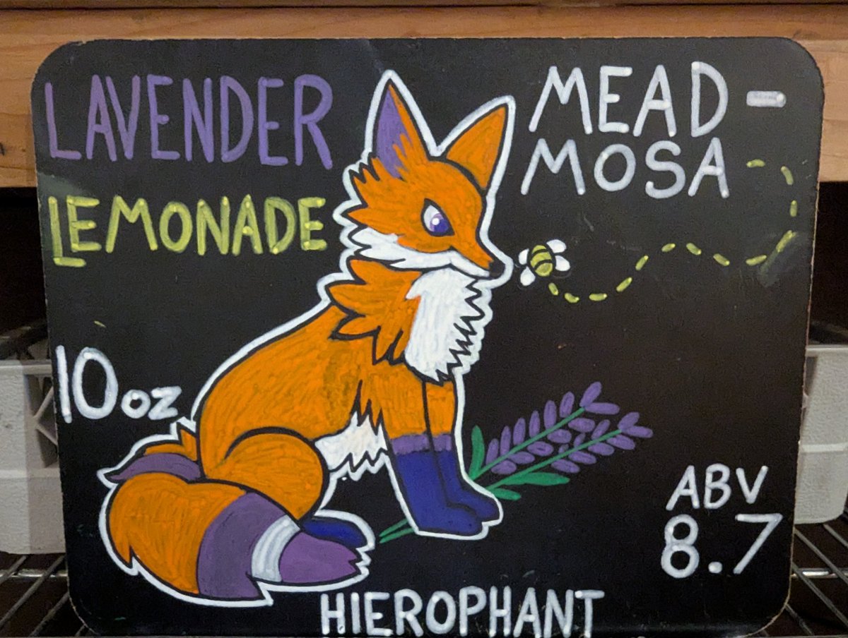 Lavender Fox. Who's ready for May flowers?