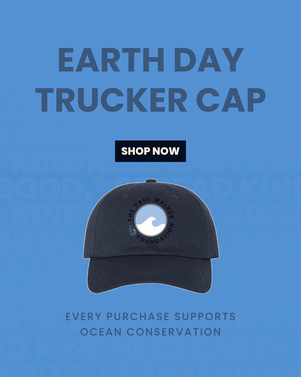Earth Day may be over, but our mission at the Paul Walker Foundation never stops. 💙🌊

Every purchase helps fund our work to protect marine ecosystems, restore coral reefs, and empower young conservationists.

Pre-order now – link in bio

#PWF #DoGood #EarthDay