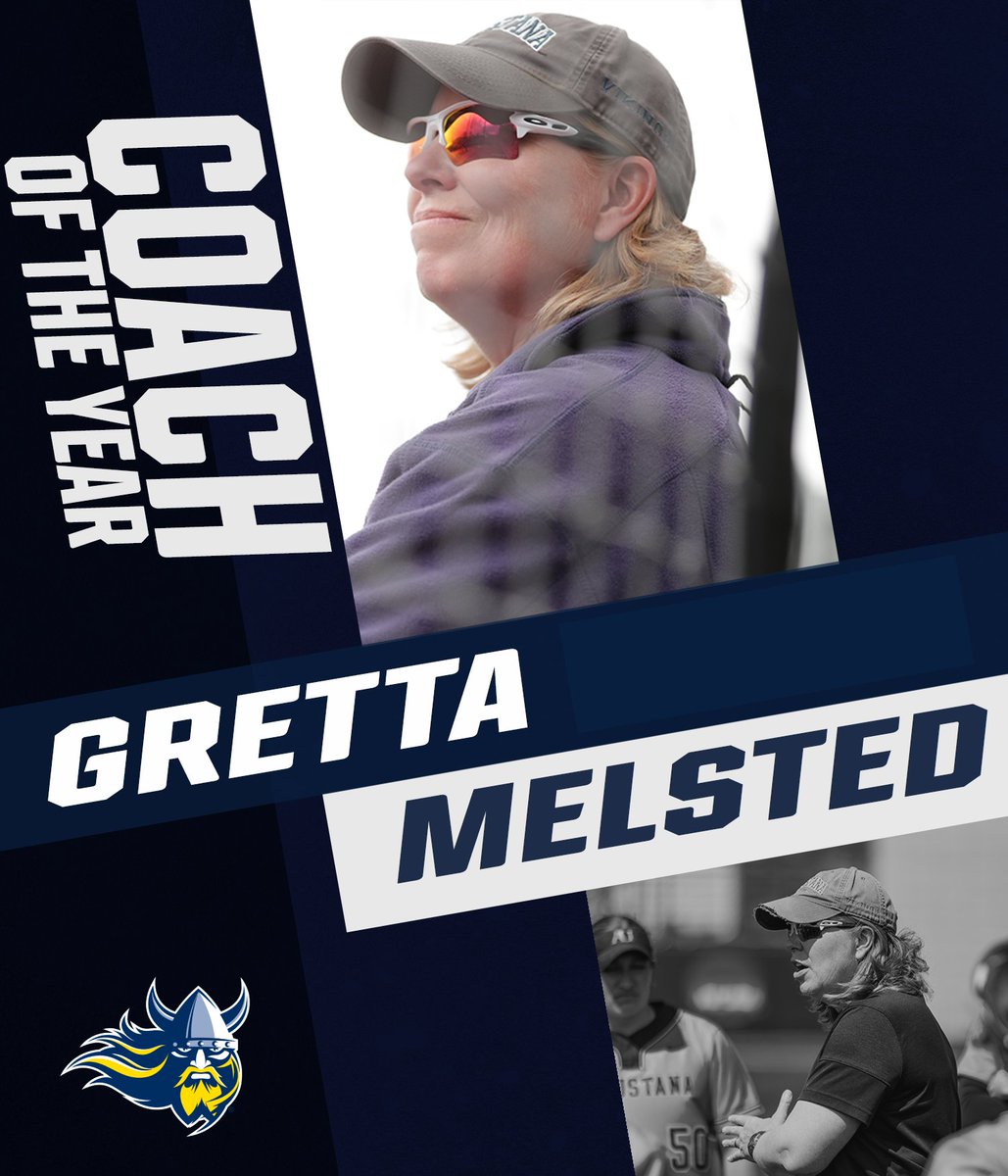 AugieSoftball's tweet photo. The 6x NSIC Coach of the Year, Gretta Melsted.

#BuildingChampions https://t.co/CvinF36jB8