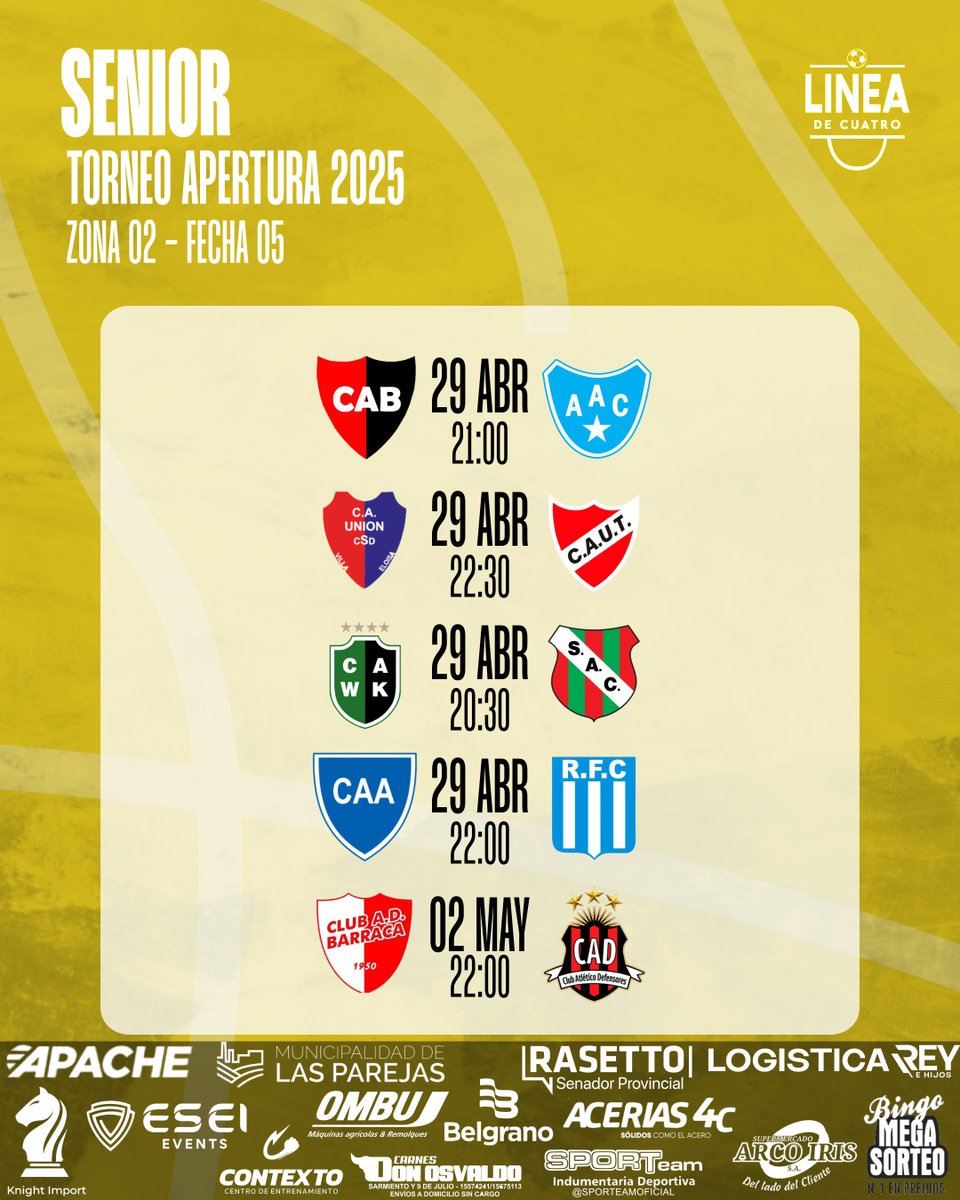 Línea De Cuatro tweet media