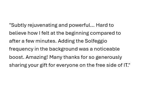 Had a wonderful review from a listener for this meditation.

Meditation For Positive Energy | Positivity
insig.ht/q4GFUUAvTIb
#Insight #Timer #Meditation #positive #energy