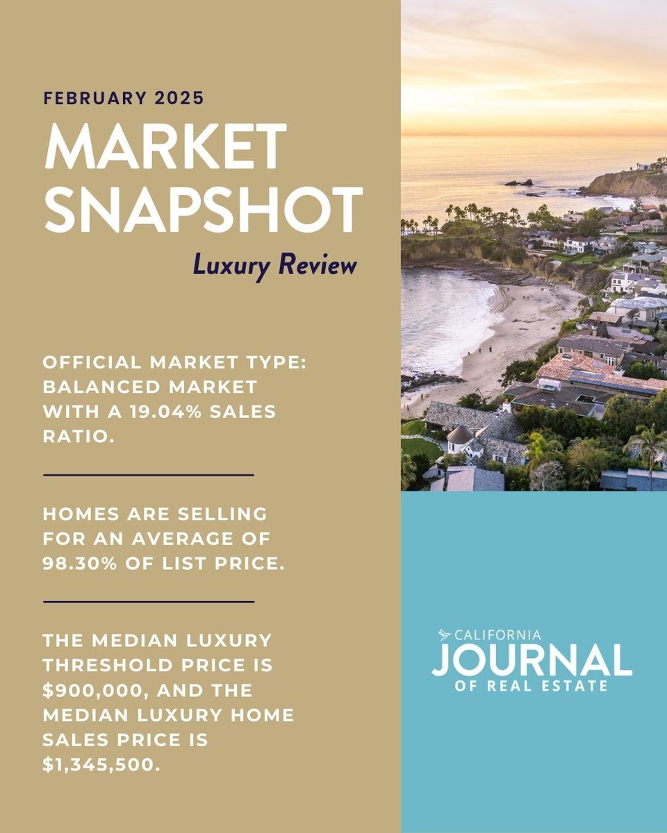 AlliedSchools's tweet photo. Curious about what’s trending in the luxury market? From pricing shifts to buyer behavior, we've got the latest insights.

✨ Stay ahead—read the full update at the California Journal of Real Estate.

🔗 https://t.co/MWFdiNnTmu https://t.co/rkMYrEKiwb