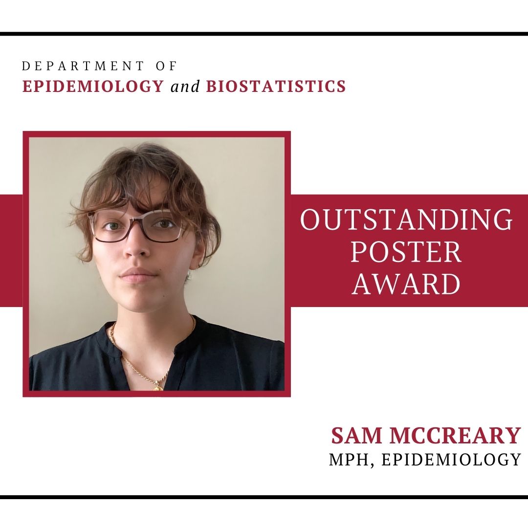 Temple Dept. of Epidemiology & Biostatistics (@templeepibio) on Twitter photo Congrats to Sam McCreary for receiving this year's Dept. Outstanding Poster Award! Sam's presented, “Predicting Pediatric Asthma: The Role of Polygenic Risk Scores and Modifiable Risk Factors,” at this year's <a href="/TempleCPH/">Temple Public Health</a> Research and Evidence-Based Practice Day. Congrats to Sam McCreary for receiving this year's Dept. Outstanding Poster Award! Sam's presented, “Predicting Pediatric Asthma: The Role of Polygenic Risk Scores and Modifiable Risk Factors,” at this year's <a href="/TempleCPH/">Temple Public Health</a> Research and Evidence-Based Practice Day.