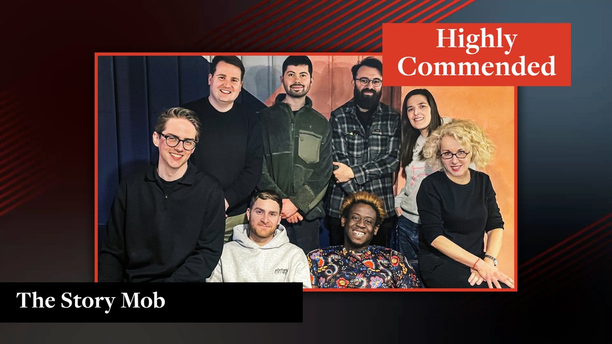 Congratulations to <a href="/thestorymob/">The Story Mob</a> for being awarded highly commended in Places - Specialist Categories: Mental Health Champion Award at the PRWeek People &amp; Places Awards 2025!