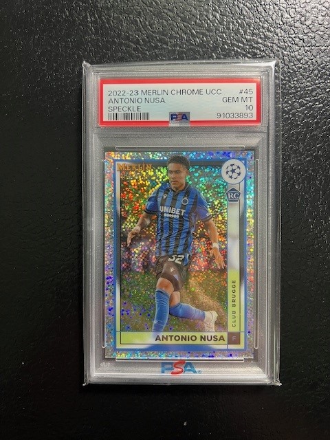 Offer #59:
$40
Antonio Nusa RC Speckle /150 PSA 10

#TSSS
#TCUStacks