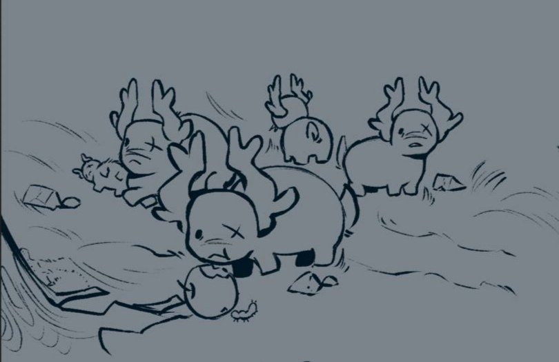 pelmeeeenn's tweet photo. Madness pt. 2
#phighting #phightingart
Medplums live in groups. They eat mostly fruits and herbs, but also love insects. They have 1-2 pups and take good care of them. https://t.co/iu35P258lI