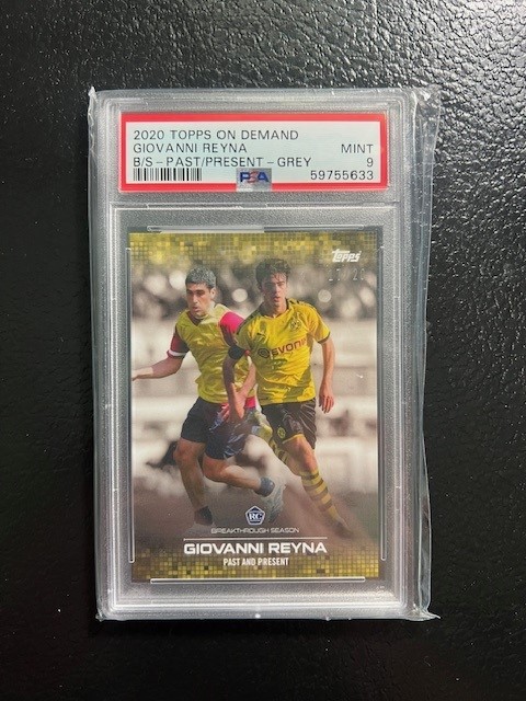 Offer #59:
$40
Gio Reyna OD BVB Breakthrough /20 PSA 9

#TSSS
#TCUStacks