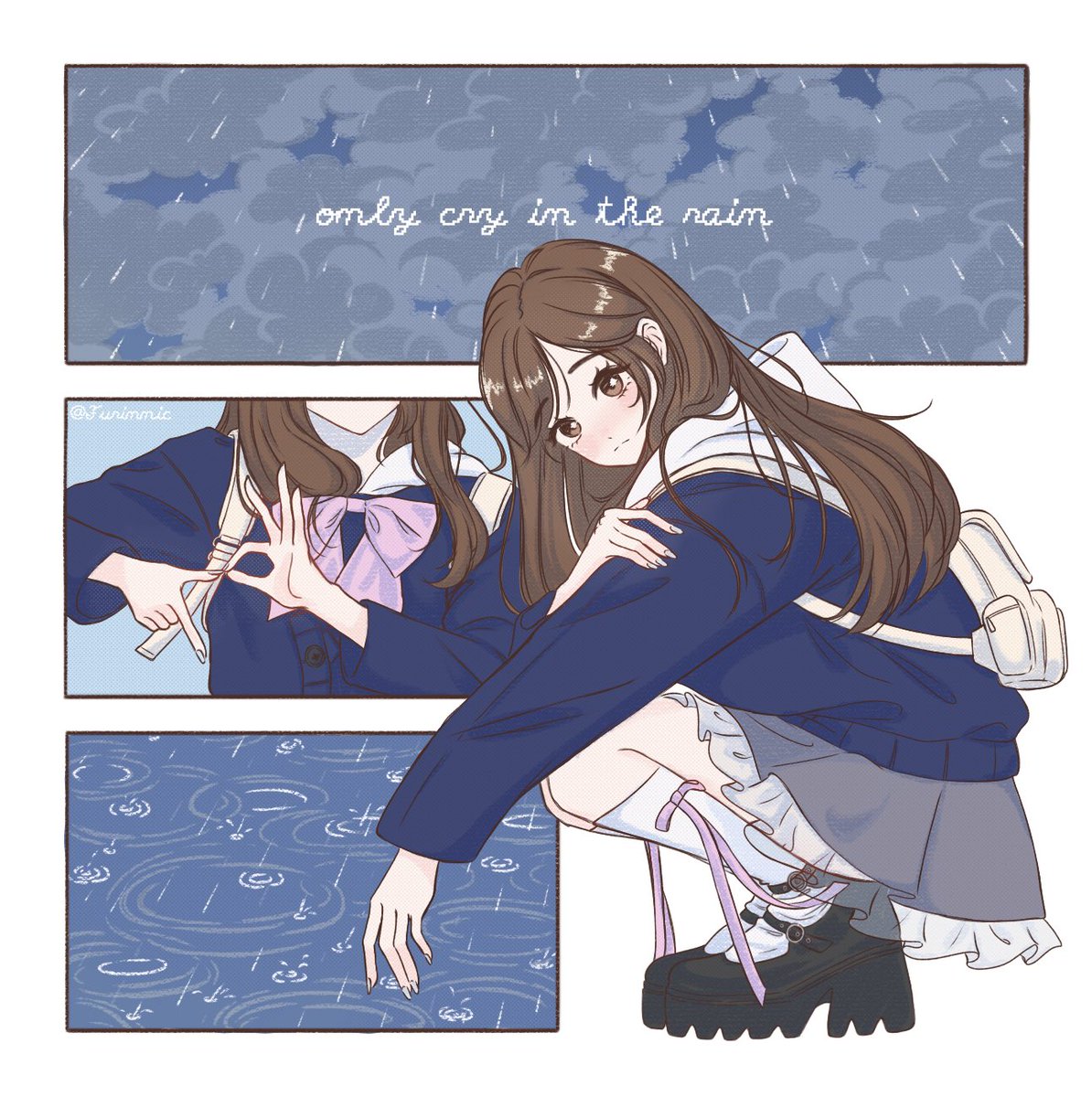 only cry in the rain 🌧️
#chuu #츄 #loonathefanart