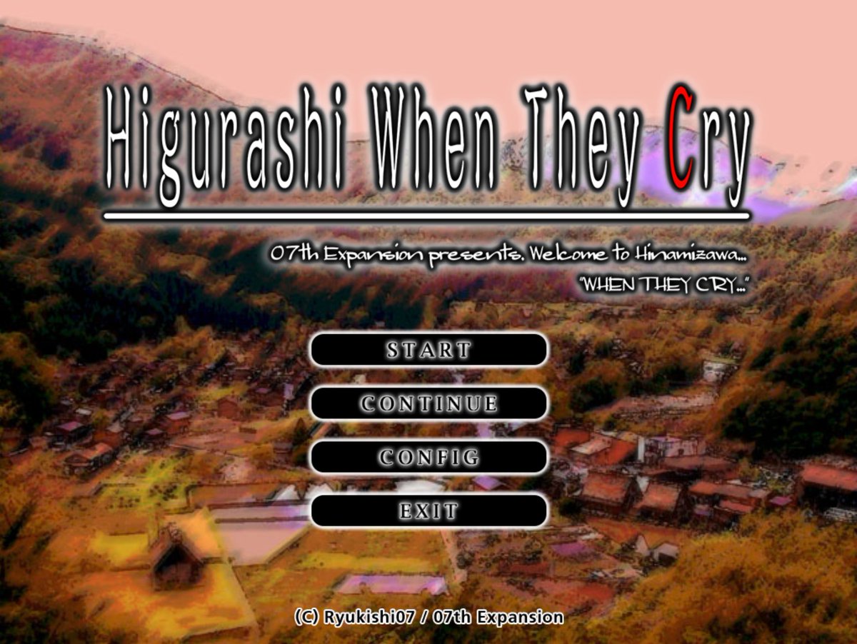 Gokoverr's tweet image. ok well its time for Higurashi. This will be my media thread so mute it if you dont want spoilers or whatever. #ALHigurashi
