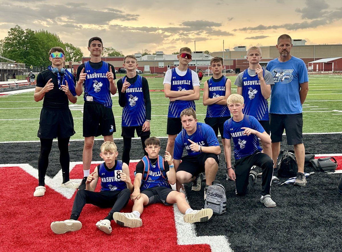 Congratulations to the NMS Boys Track Team! SIJHSAA Regional Champs! 7 State Qualifiers for NMS Boys &amp; Girls Today! #jrhornetpride <a href="/mrfairbanksngs/">Chuck Fairbanks</a> <a href="/MrsCoachMoore/">Tierney Moore</a> <a href="/washcountynews/">Washington County News</a> <a href="/wmixsports/">WMIX Sports</a> <a href="/areasports/">AreaSports.net</a>