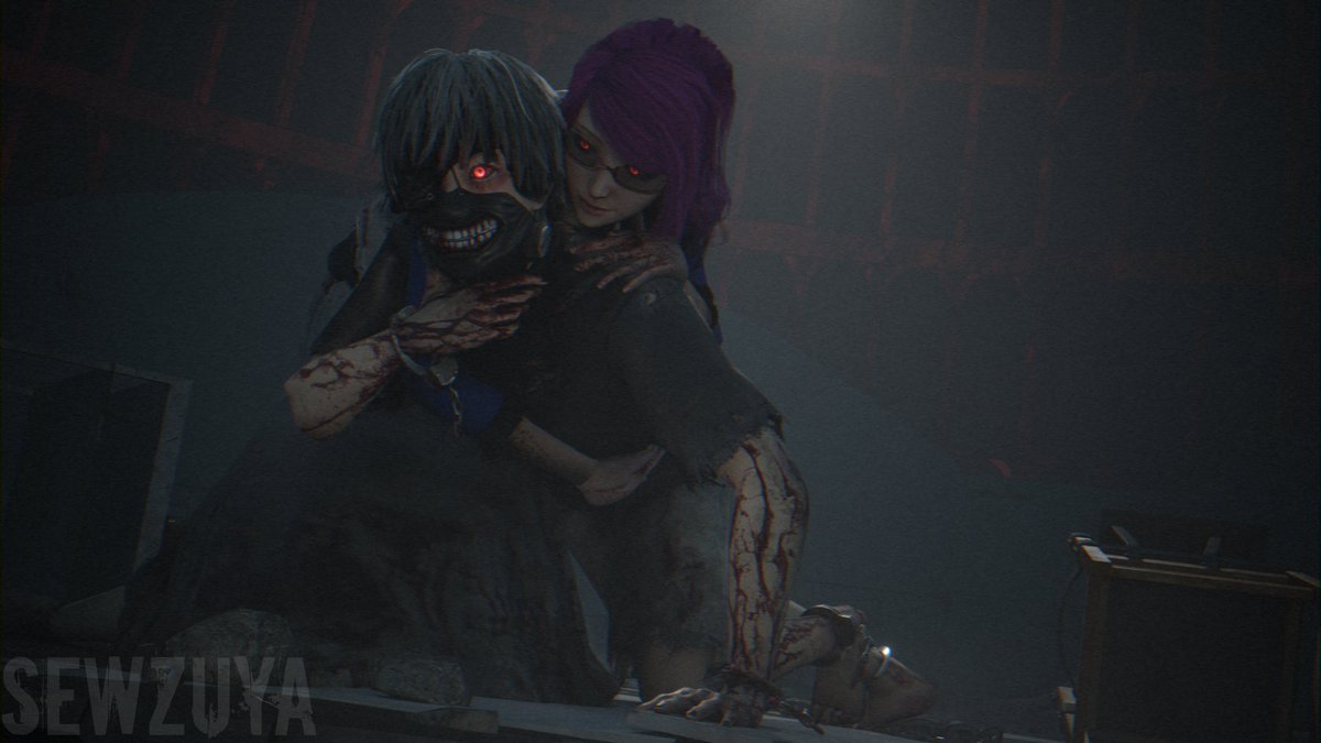 "To live is to devour others."
Ken Kaneki/Rize Kamishiro render