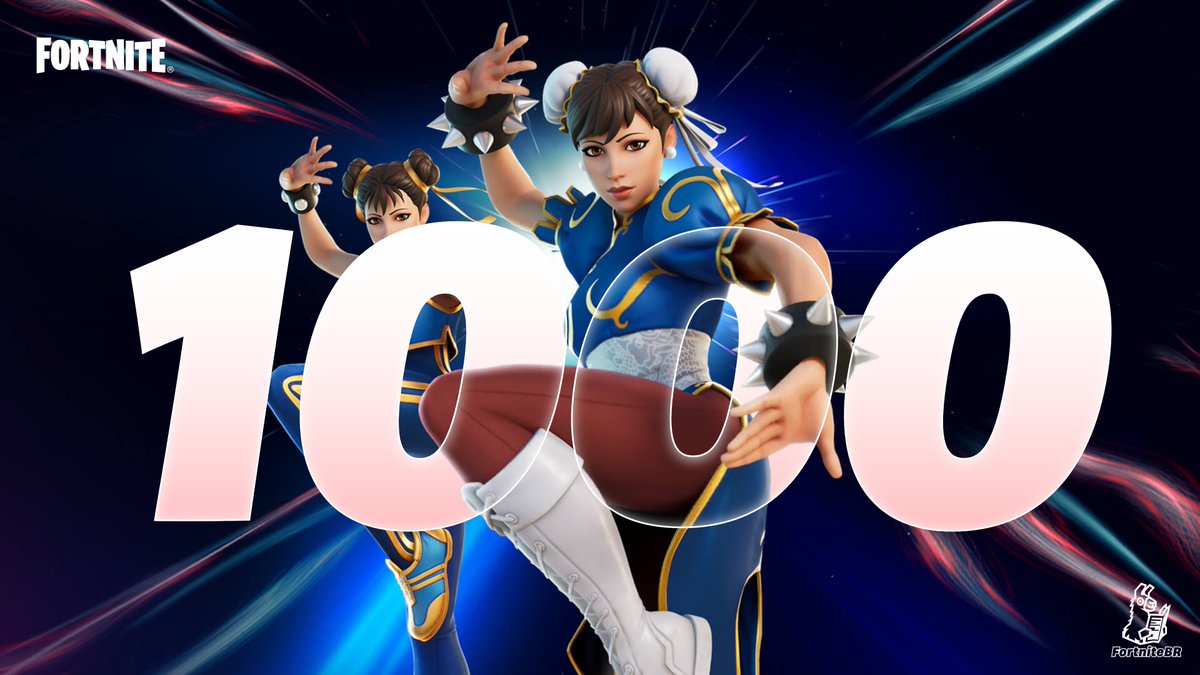 It's now been 1,000 days since the Street Fighter set was last seen in the Item Shop. #Fortnite