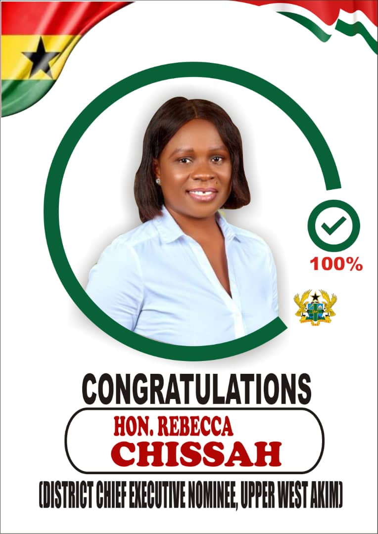 Omane Daniel Sillas Jnr (@omanes91887) on Twitter photo "We respectfully oppose the nomination of Rebecca Chissah as District Chief Executive for the Upper West Akim Constituency, as her appointment may significantly undermine the unity and electoral fortunes of NDC in the constituency.
<a href="/S_OkudzetoAblak/">Sam Okudzeto Ablakwa</a>
<a href="/JDMahama/">John Dramani Mahama</a>
<a href="/AsieduNketia_/">Asiedu Nketia Ba</a> "We respectfully oppose the nomination of Rebecca Chissah as District Chief Executive for the Upper West Akim Constituency, as her appointment may significantly undermine the unity and electoral fortunes of NDC in the constituency.
<a href="/S_OkudzetoAblak/">Sam Okudzeto Ablakwa</a>
<a href="/JDMahama/">John Dramani Mahama</a>
<a href="/AsieduNketia_/">Asiedu Nketia Ba</a>
