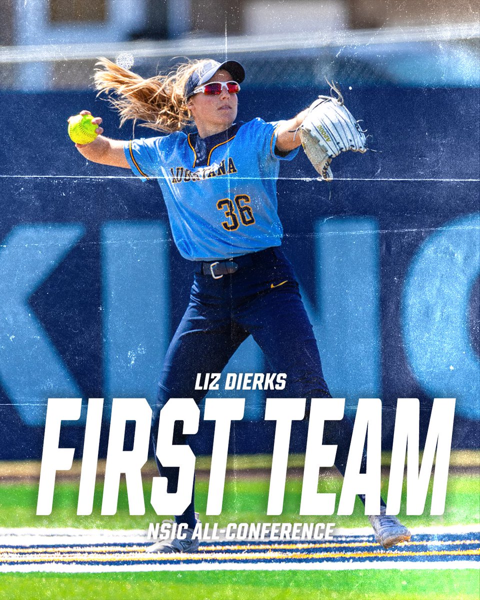The second career First Team honor for Liz!!!