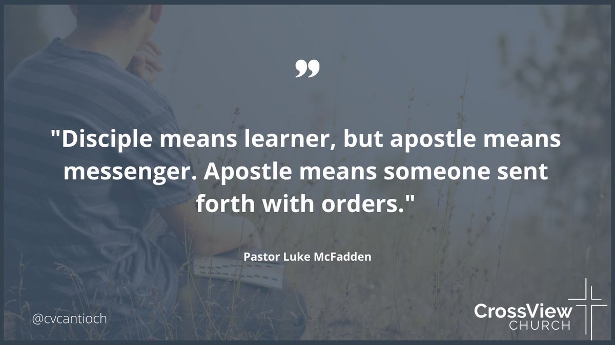 CVCAntioch's tweet image. SERMON SNIPPET 

Pastor Luke reminded us that we&apos;re called to both roles - learning from Jesus AND carrying His message to others.

#TuesdayTeaching #FollowingJesus