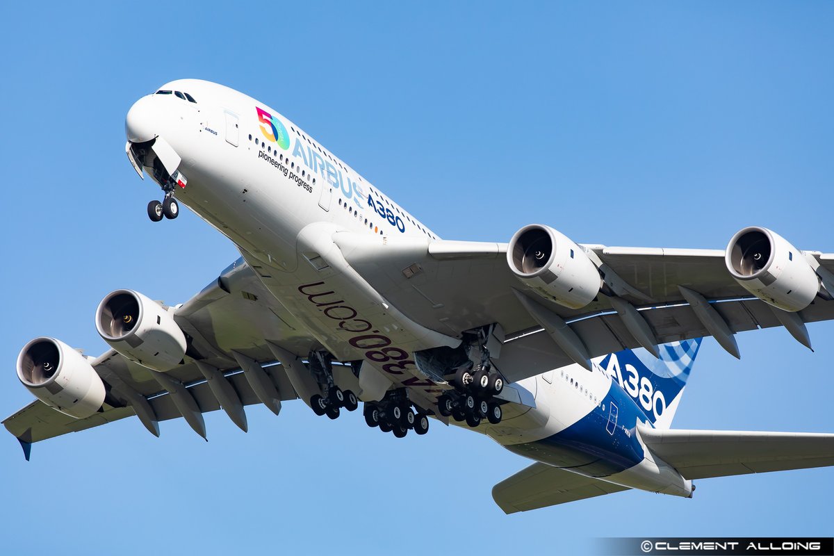 Clément Alloing (@calloing) on Twitter photo Just WOW 🥰🥰🥰 Our big whales on training flight this morning at #Toulouse #Airport #A380 #FWWOW #Avgeeks #Avgeek #AIB64OW on <a href="/AirNavRadar/">AirNav Radar</a> Just WOW 🥰🥰🥰 Our big whales on training flight this morning at #Toulouse #Airport #A380 #FWWOW #Avgeeks #Avgeek #AIB64OW on <a href="/AirNavRadar/">AirNav Radar</a>