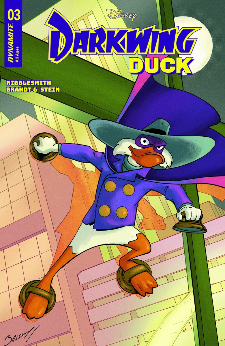DynamiteComics's tweet photo. In stores this week, Darkwing Duck Vol 2 #3 with covers by Tad Stones, Ted Bradnt & Ro Stein, Mark Bagley, Nicoletta Baldari and Ciro Cangialosi
#disney #darkwingduck #danielkibblesmith #tedbrandt #rostein #tadstones #markbagley #nicolettabaldari #circangialosi
https://t.co/fM6QLjjrEU