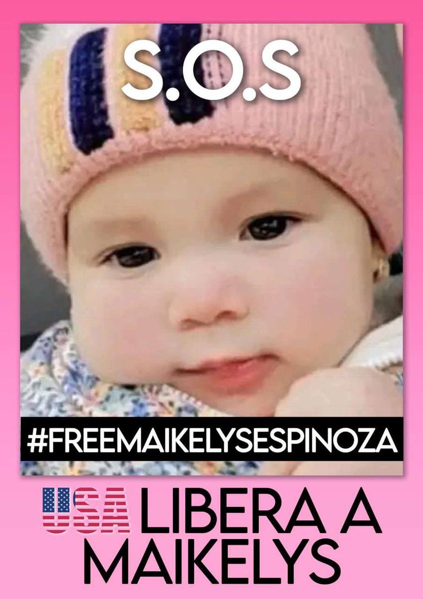 Los gringos con la excusa del tren de Aragua, están aprovechando para secuestrar los niños de nuestros compatriotas venezolanos.

Exigimos de vuelta a la niña!
#FreeMaikelysEspinoza