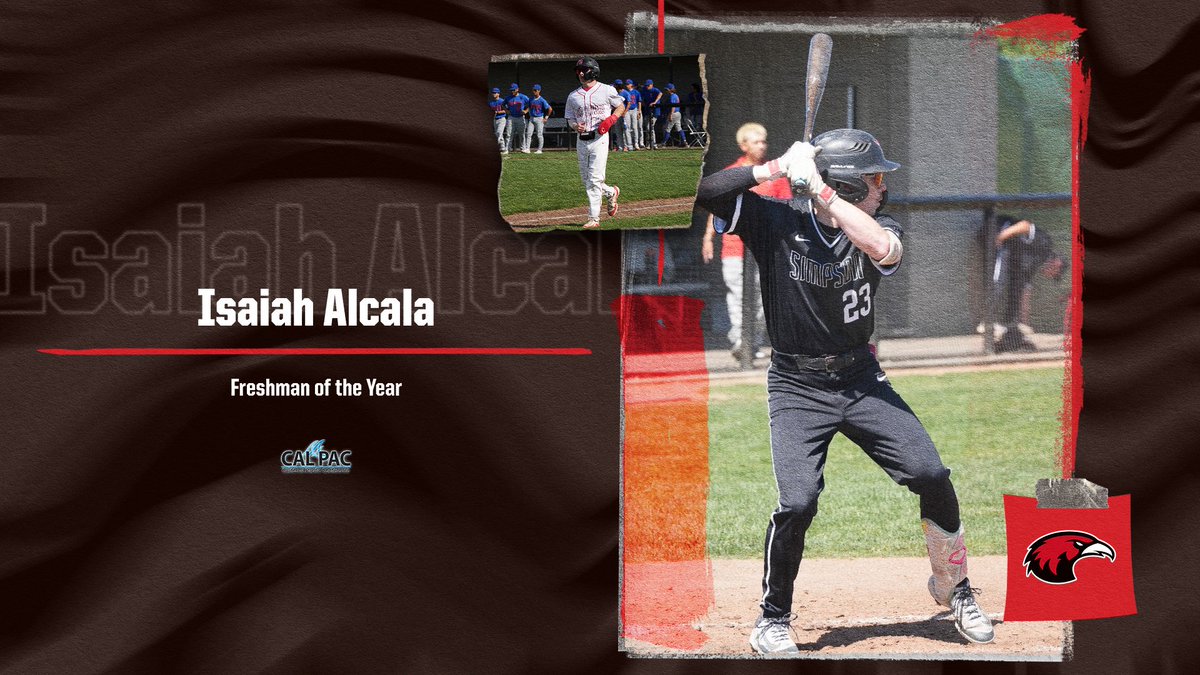 SimpsonRedHawks's tweet image. 🚨Pitcher of the Year: Gage Hoyle
🚨Freshman of the Year: Isaiah Alcala
🚨Defender of the Year: Dylan Leek
🚨Coach of the Year: Dan Tating