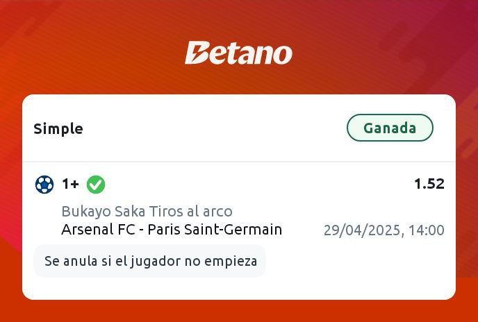 Stakeprobet's tweet photo. ✅✅✅✅✅✅ apuesta acertada 🎉

#bet #tipsfree #apuestagratuita https://t.co/ht9Hw8Sp4t