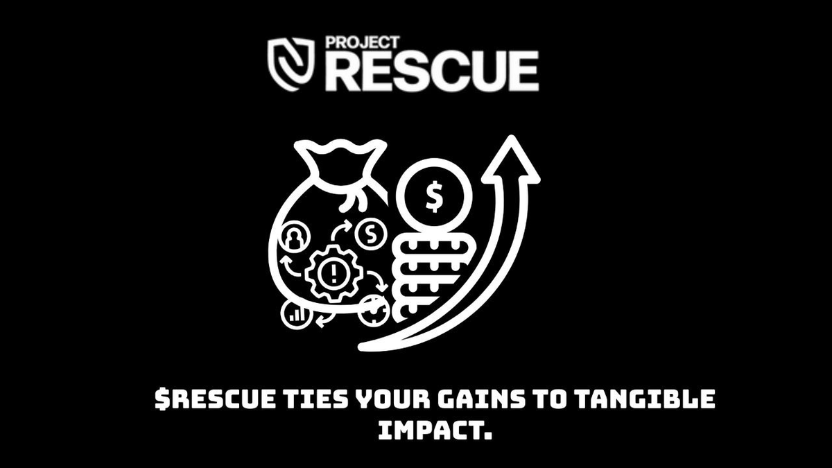Unlike traditional investments that chase only returns, $RESCUE ties your gains to tangible impact!

When a community builds flood barriers or trains first responders thanks to your support - we all win. That’s humanity-first finance

Join our community so you can believe in