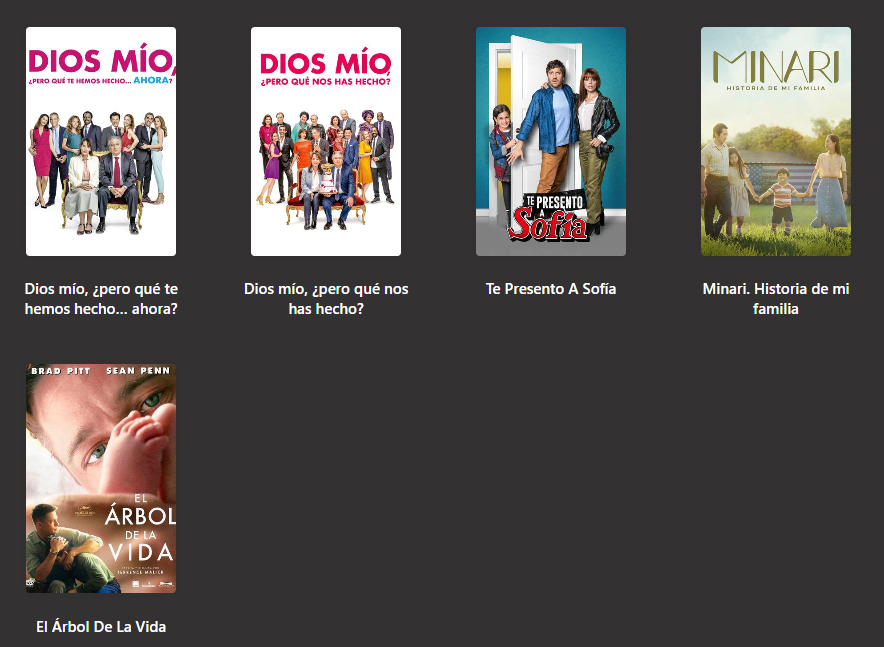 🎬 Este domingo es el Día de la Madre 💐 y en eFilm ya nos estamos preparando...

Te traemos una lista de pelis que celebran el amor de madre en la pantalla💛

Planazo #GRATIS con tu carnet de biblioteca 
👉efilm.online/lists/417/amor…

#DíaDeLaMadre