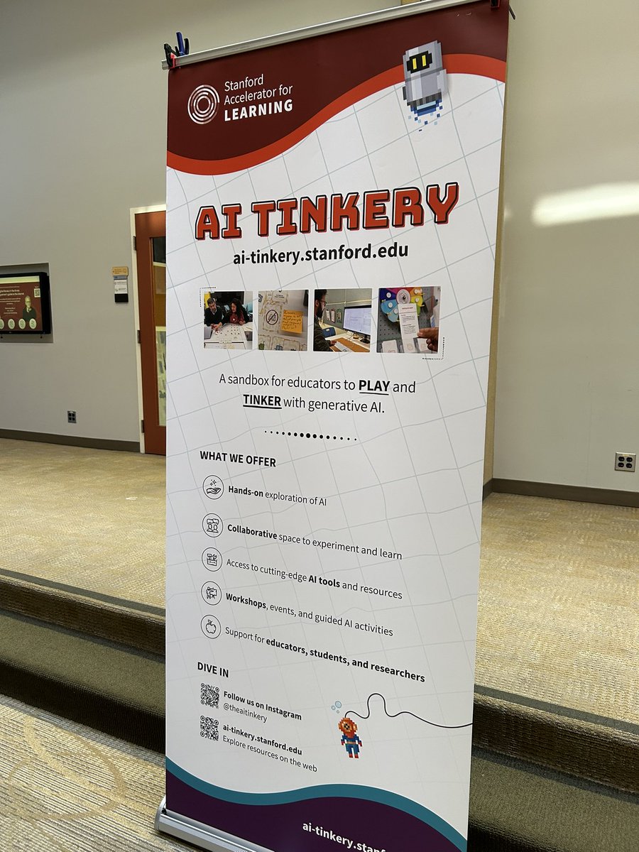 AASAHQ's tweet image. What an unforgettable three days! 🚀

From @GoogleForEdu HQ to @StanfordEd, our #InnovationForTransformation Consortium participants explored the cutting edge of AI, experiential learning, and systemwide innovation to better serve students. 

#AASA (1/2)