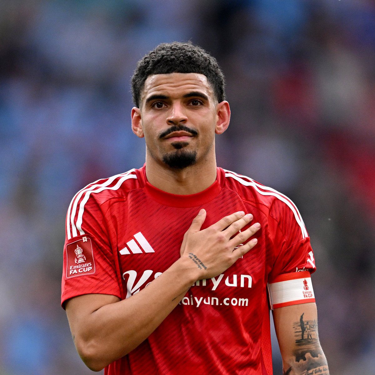 Forest_Review's tweet photo. One more time.

@Forza_Garibaldi - given the amazing and extraordinary work you guys have done over the years, could this one come back out to play once more?

If anyone deserves it, he does. 

No better way to give the stand in captain that final push for the remaining 5. #NFFC https://t.co/YxwG9uITA1