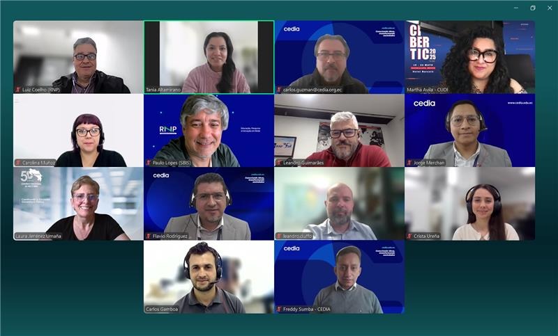 RedCLARA (@redclara) on Twitter photo 👊¡Avanza #TICAL2025!
Hoy se realizó la primera reunión del Comité de Programa, dando inicio a la preparación de la 14.ª edición de la Conferencia.
💡Innovación, colaboración y transformación digital serán ejes clave.
🔗Visita la web y sigue los detalles: tical2025.redclara.net/es/ 👊¡Avanza #TICAL2025!
Hoy se realizó la primera reunión del Comité de Programa, dando inicio a la preparación de la 14.ª edición de la Conferencia.
💡Innovación, colaboración y transformación digital serán ejes clave.
🔗Visita la web y sigue los detalles: tical2025.redclara.net/es/