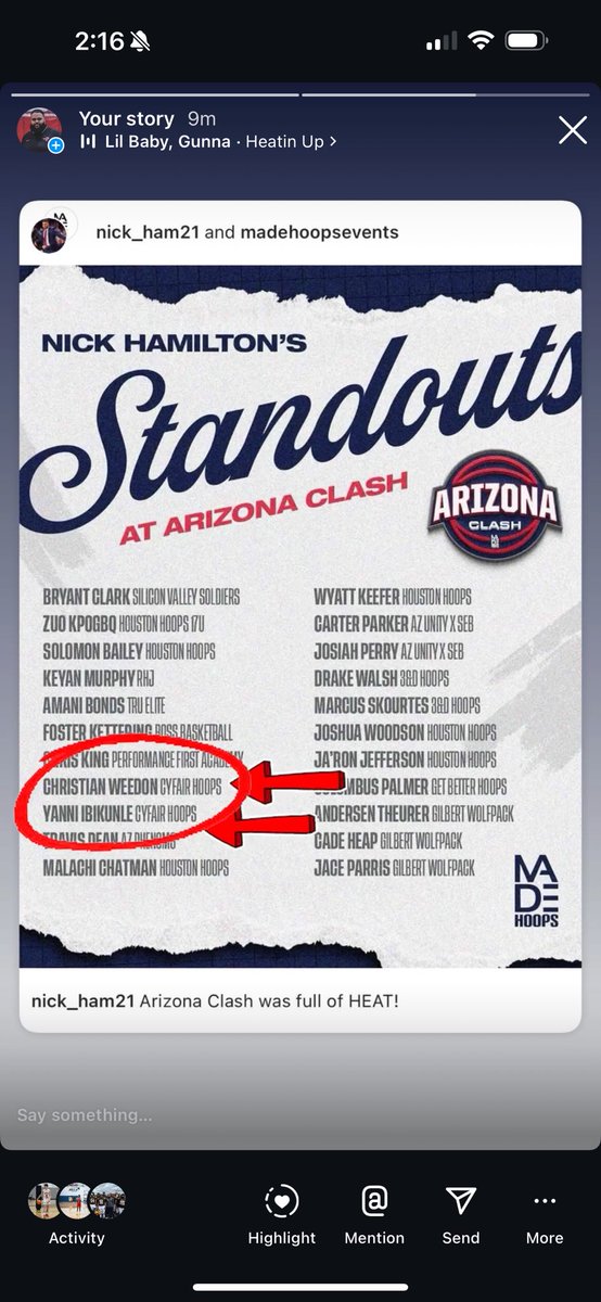 Congrats to Bubba &amp; Yanni 17U <a href="/madehoops/">MADE Hoops</a> Arizona Clash 
#BeElite #CyFairHoops #standout