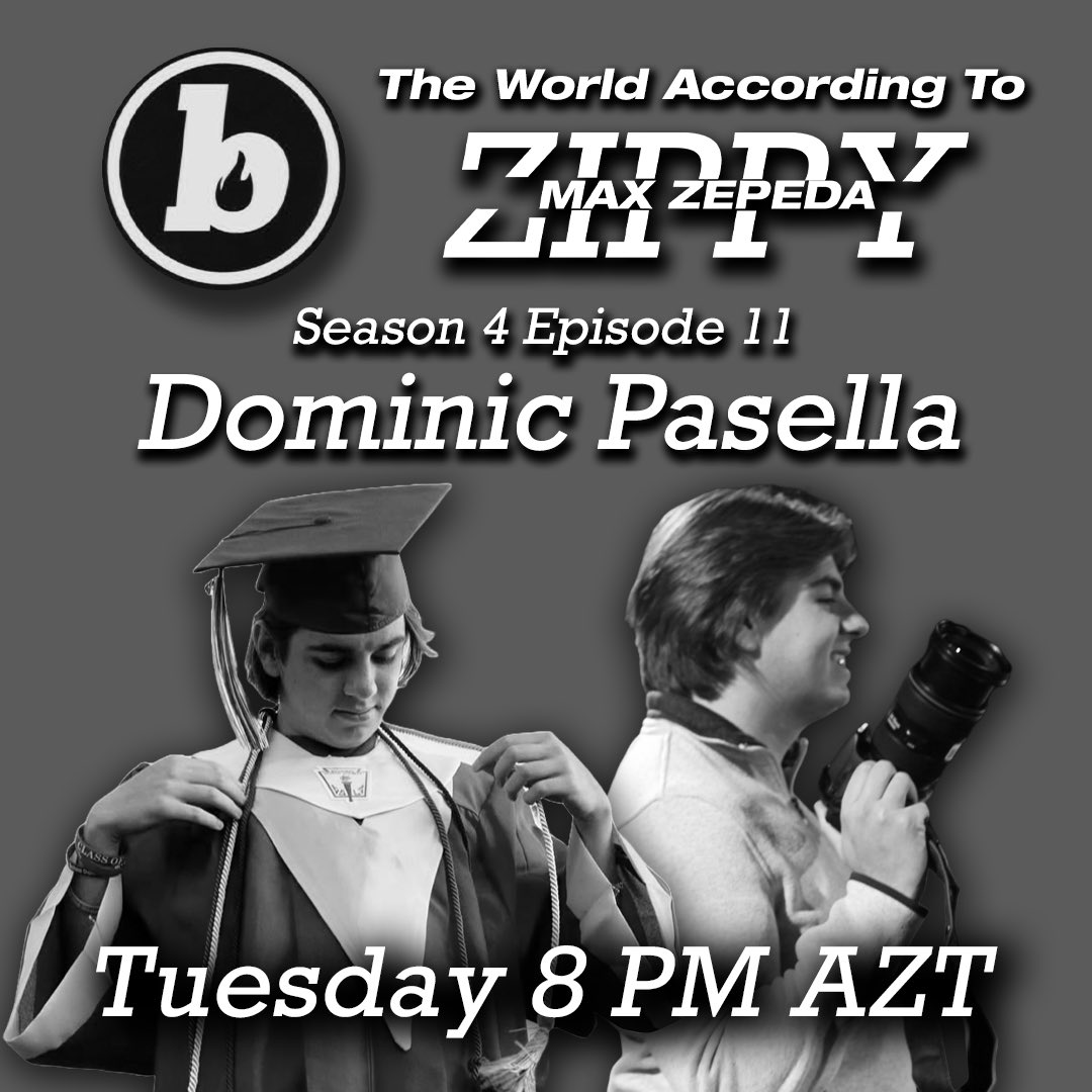 Max (Zippy) Zepeda (@zippys_world) on Twitter photo After a week off from Blaze Prom, the program returns as April comes to a close as another member of the Class of ‘28 in Detroit’s finest, <a href="/DomPasella/">Dominic Pasella 🪼</a>
Tune in for Max and Dom’s deep dive into The World tonight on @blazeradioasu and wherever you get your podcasts! After a week off from Blaze Prom, the program returns as April comes to a close as another member of the Class of ‘28 in Detroit’s finest, <a href="/DomPasella/">Dominic Pasella 🪼</a>
Tune in for Max and Dom’s deep dive into The World tonight on @blazeradioasu and wherever you get your podcasts!