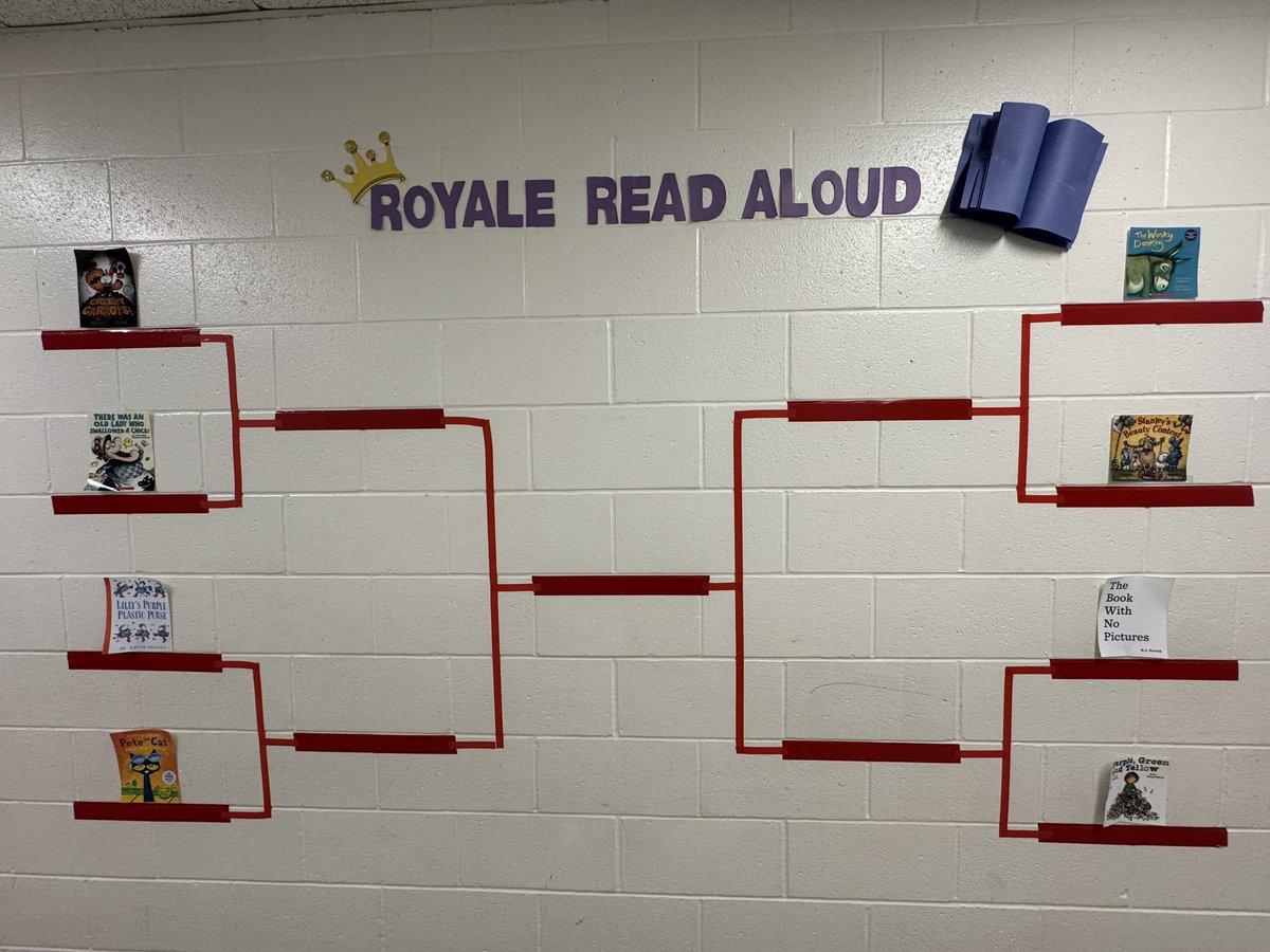 Ms.Burri (@msburriocsb) on Twitter photo Royale Read Aloud 📖✨ is here! We will be reading two books a week and voting on which one we like more to advance to the next round! Reading to our kiddos models fluent reading, vocabulary and fosters a love for books. ❤️📚 #OcsbLiteracy <a href="/StClareOCSB/">St. Clare School</a> Royale Read Aloud 📖✨ is here! We will be reading two books a week and voting on which one we like more to advance to the next round! Reading to our kiddos models fluent reading, vocabulary and fosters a love for books. ❤️📚 #OcsbLiteracy <a href="/StClareOCSB/">St. Clare School</a>