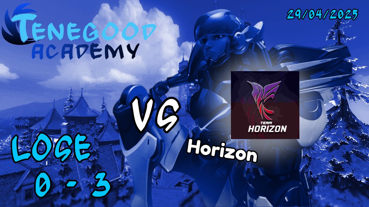 Le premier match de la team Academy au Stage 2 du #OAFO2025 se termine malheureusement sur un triste score...
Mais c'est pas grave, c'est que le début, on va se les faire 🔥
GGs <a href="/Horizon_0w/">Horizon</a>