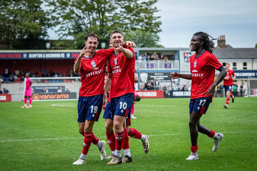 Thank you to all the  <a href="/HAMRICHFC/">Hampton & Richmond Borough FC</a> fans for the support you gave us this season ❤️💙

Personally wasn’t the second half of the season I hoped for but your support was unwavering so thank you!

My work for next season has already started, looking forward to seeing what that brings!