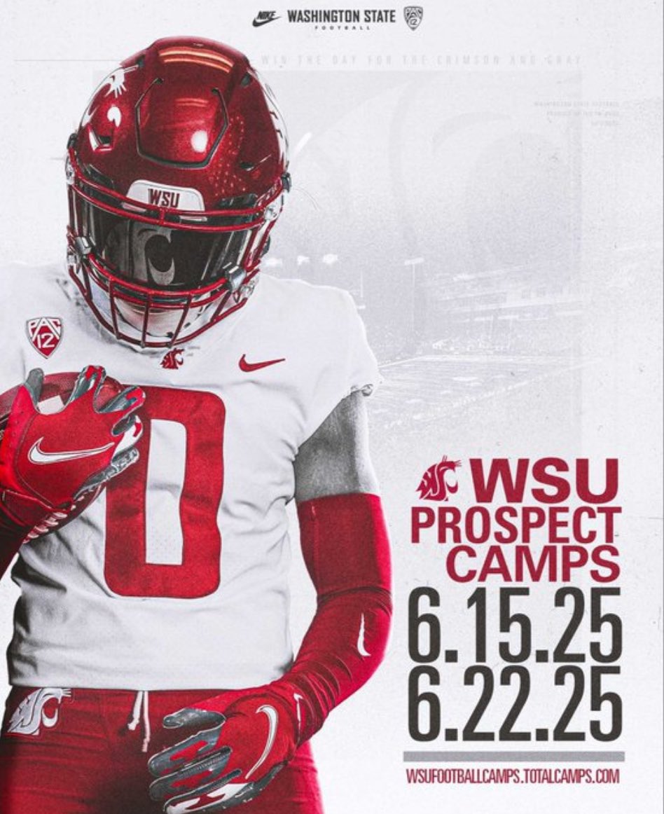 Wanted to give a big thank you to <a href="/Owen_Baebler/">Owen Baebler</a> and <a href="/WSUCougarFB/">Washington State Football</a> for the camp invite!