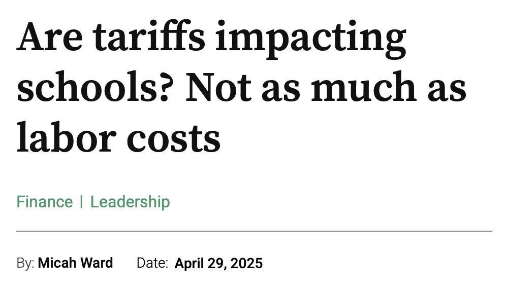 Dale Chu (@dale_chu) on Twitter photo āāAs far as industries go, K-12 education is less affected by tariffs,ā <a href="/MargueriteRoza/">Marguerite Roza</a> says. That said, tariffs can drag on the economy and the state revenues that play a major role in school districtsā finances.ā āāAs far as industries go, K-12 education is less affected by tariffs,ā <a href="/MargueriteRoza/">Marguerite Roza</a> says. That said, tariffs can drag on the economy and the state revenues that play a major role in school districtsā finances.ā