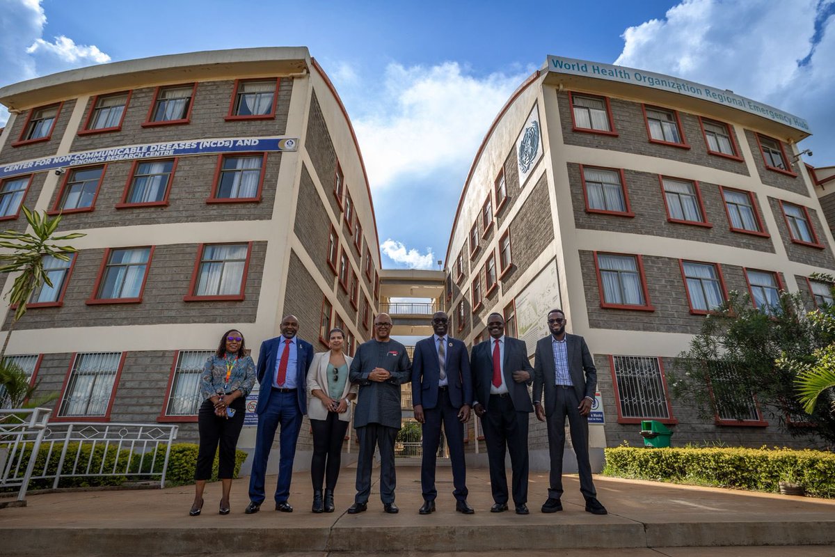 Chikwe Ihekweazu (@chikwe_i) on Twitter photo .<a href="/WHO/">World Health Organization (WHO)</a>’s work in Emergencies saves lives daily
Our Nairobi Emergency Hub is at the heart of ensuring we are good to go 24/7, preparing & responding across the region
Thanks to my colleagues driving our collective efforts and the Govt of Kenya for hosting this important facility .<a href="/WHO/">World Health Organization (WHO)</a>’s work in Emergencies saves lives daily
Our Nairobi Emergency Hub is at the heart of ensuring we are good to go 24/7, preparing & responding across the region
Thanks to my colleagues driving our collective efforts and the Govt of Kenya for hosting this important facility