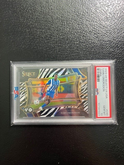 Offer #68:
$250
Samu RC Field Level Zebra /25 PSA 10
(raw card sold for $110 in late March)

#TSSS
#TCUStacks