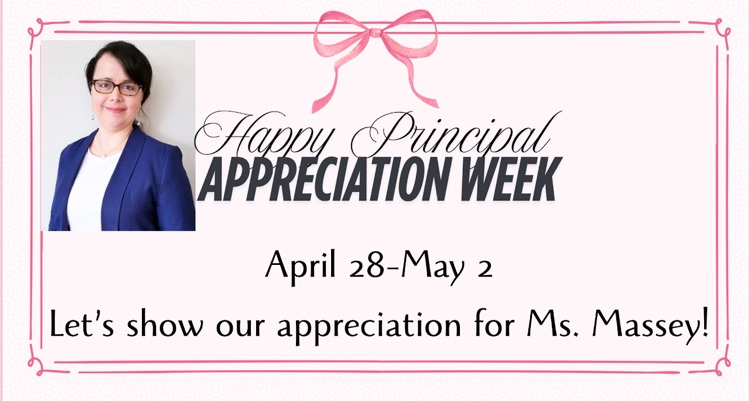 Thank you to all the principals who lead with heart &amp; support every student and teacher every day. We appreciate Ms. Massey! Gracias a todos los directores que lideran con el corazón y apoyan a cada estudiante y maestro todos los días. ¡Apreciamos a Ms. Massey!