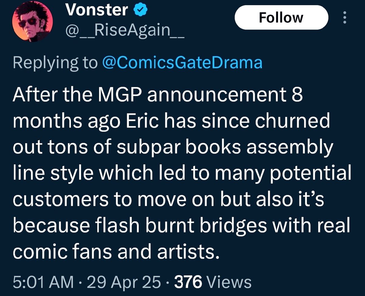 RippaGoalposts's tweet photo. Narrative: The Mighty Golden Patriot is underperforming because Eric July released too many books that are direct competition. https://t.co/paLtQsHFpo