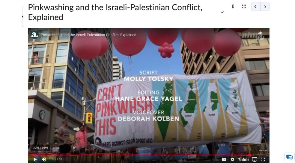 StopAntisemites's tweet image. New York - John Jay College students were stunned to find an online course accusing Israel of “pinkwashing,” claiming its support for LGBTQ+ rights is just a cover-up for its treatment of Palestinians.

This antisemitic nonsense ignores reality. Israel has granted refuge to…