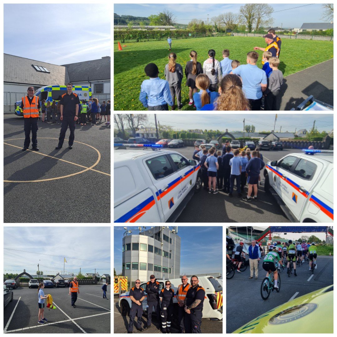KildareCivilDefence (@civildefenceke) on Twitter photo This morning we attended the Emergency Services Road Show visiting Primary Schools with Kildare Community GardaĂ showing some of the equipment and vehicles we use. This evening we provided medical cover at the Mondello Cycle Event held at <a href="/Mondello_Park/">Mondello Park</a>
<a href="/CivilDefenceIRL/">Civil Defence IRL</a> This morning we attended the Emergency Services Road Show visiting Primary Schools with Kildare Community GardaĂ showing some of the equipment and vehicles we use. This evening we provided medical cover at the Mondello Cycle Event held at <a href="/Mondello_Park/">Mondello Park</a>
<a href="/CivilDefenceIRL/">Civil Defence IRL</a>