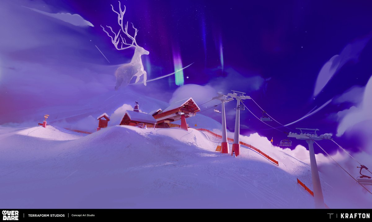 terraformart's tweet photo. Snowland Hotspring and Mountain Designs created for Krafton’s project #Overdare

Concept Artists: Oscar Gregeborn, @_AlbenTan, Yura Gvozdenko, Ivan Martinez and @Jamesonedesign

Art Director: Lance Ridenoure⁠

Creative Director: @fmacmanus

#krafton #blenderart #conceptart https://t.co/h1I07VI9xb